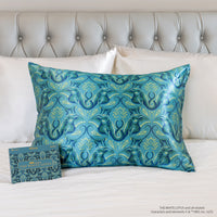 Pillowcase - White Lotus - Emerald Jungle - Standard