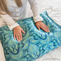 Pillowcase - White Lotus - Emerald Jungle - Standard