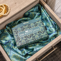 Pillowcase - White Lotus - Emerald Jungle - Standard