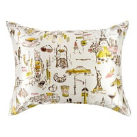 Pillowcase - Nicole Miller - NY to Paris - King