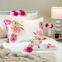 Pillowcase - Zodiac Flower - Sagittarius Carnations - King