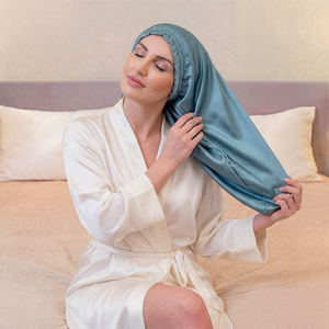 Blissy Cascade Bonnet - Ash Blue