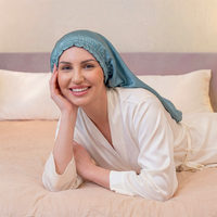 Blissy Cascade Bonnet - Ash Blue