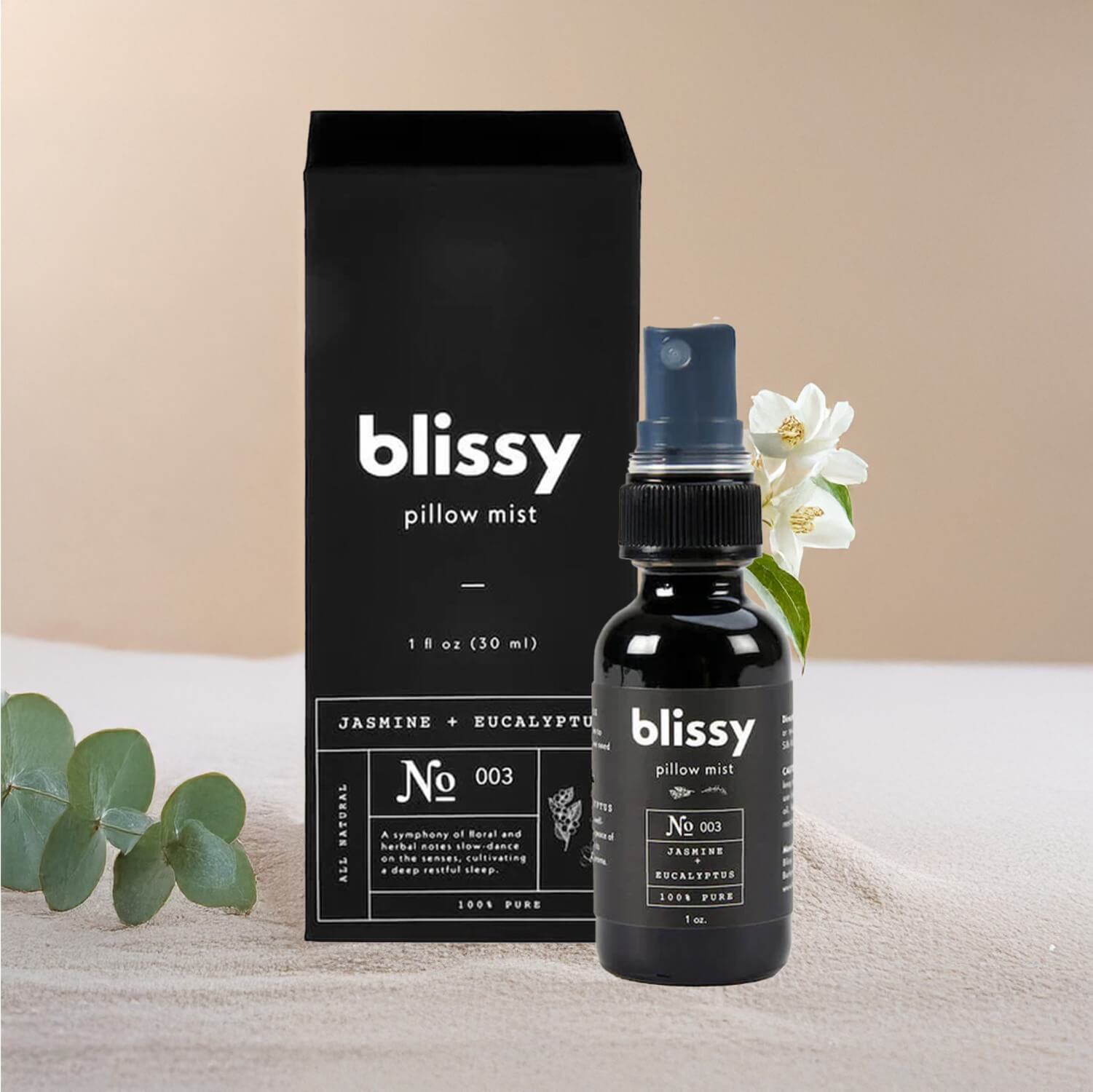 Blissy Sleep & Pillow Mist (Jasmine & Eucalyptus)