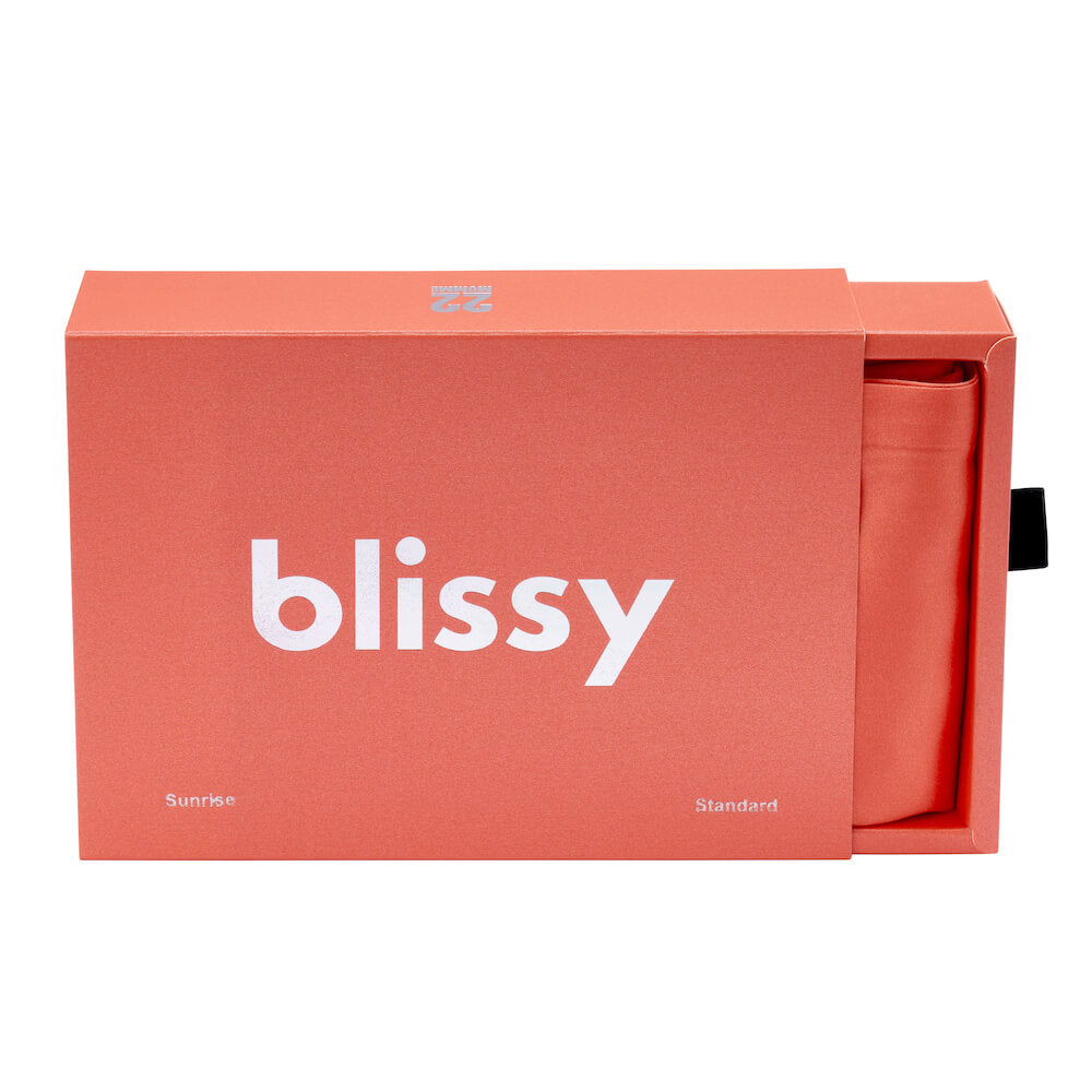 Blissy Sunrise Silk Pillowcase Detail – Standard