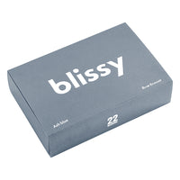 Blissy Ash Blue Blissy Bow Bonnet Lifestyle – Mulberry Silk