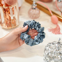 Blissy Scrunchies - Ash Blue
