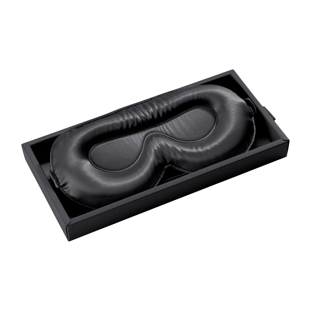 Black Mulberry Silk Sleep Mask – Blissy