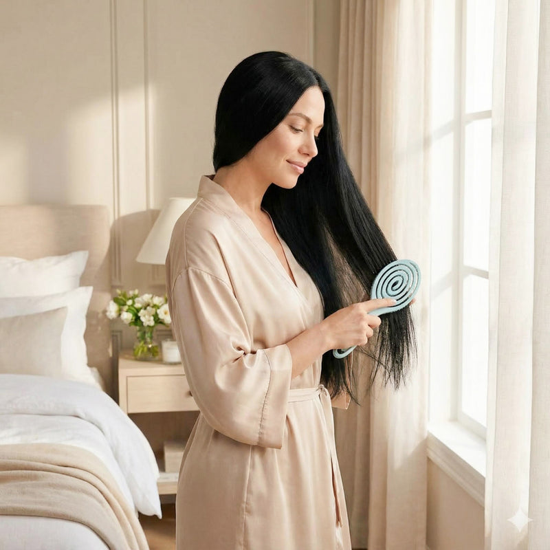 Blissy Detangling Brush - Blue