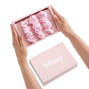 Blissy Scrunchies - Blush