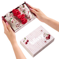 Blissy Scrunchies - Cherry Blossom