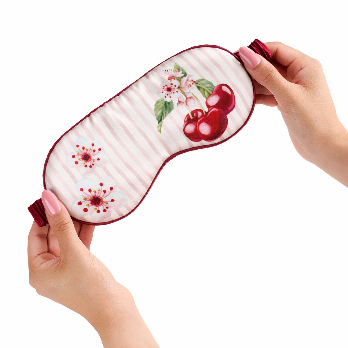Cherry Blossom Mulberry Silk Sleep Mask – Blissy