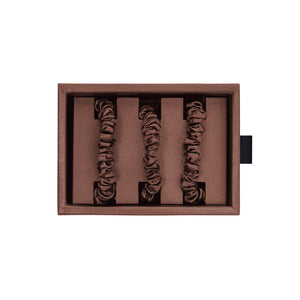 Blissy Skinny Scrunchies - Chocolate