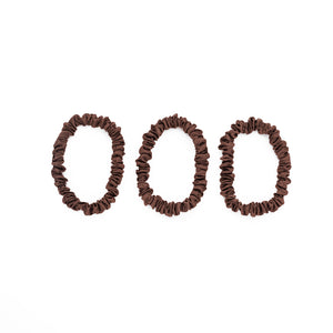 Blissy Skinny Scrunchies - Chocolate