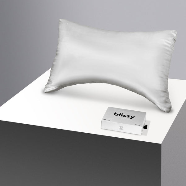 Crescent Pillowcase - Silver - Queen