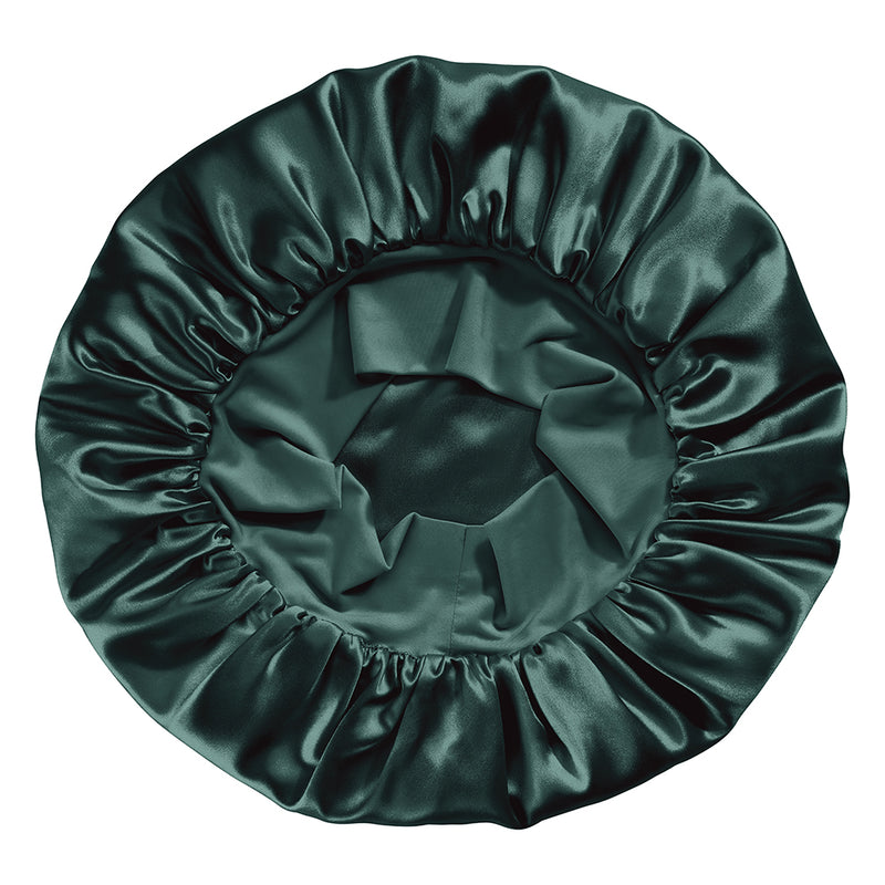 Emerald Mulberry Silk Blissy Halo Bonnet – Blissy