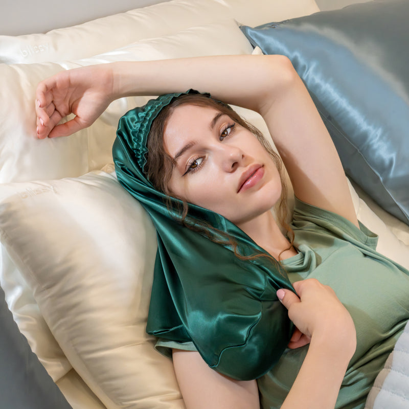 Blissy Cascade Bonnet - Emerald