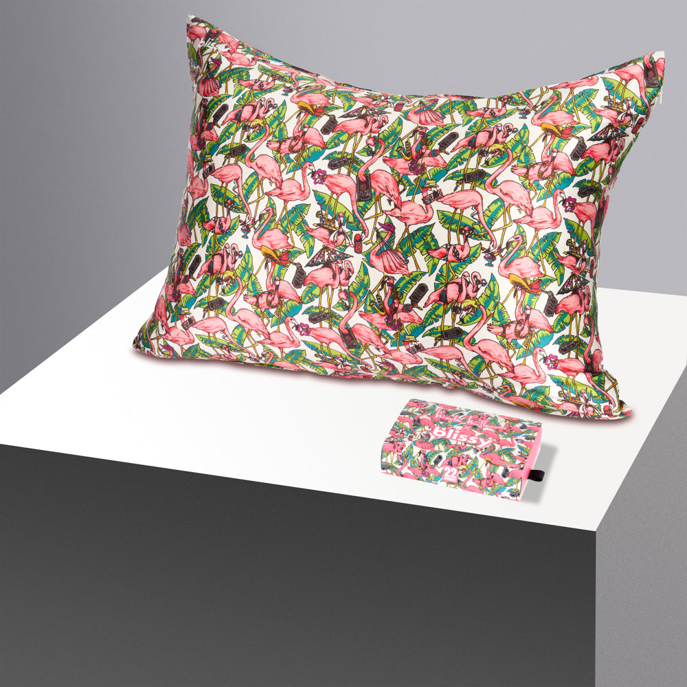 Pillowcase - Nicole Miller - Flamingo - King