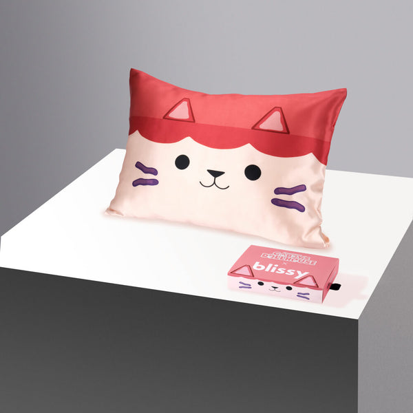Blissy Queen Gabby'S Dollhouse Pillowcase – 22 Momme Mulberry Silk, 100% Silk