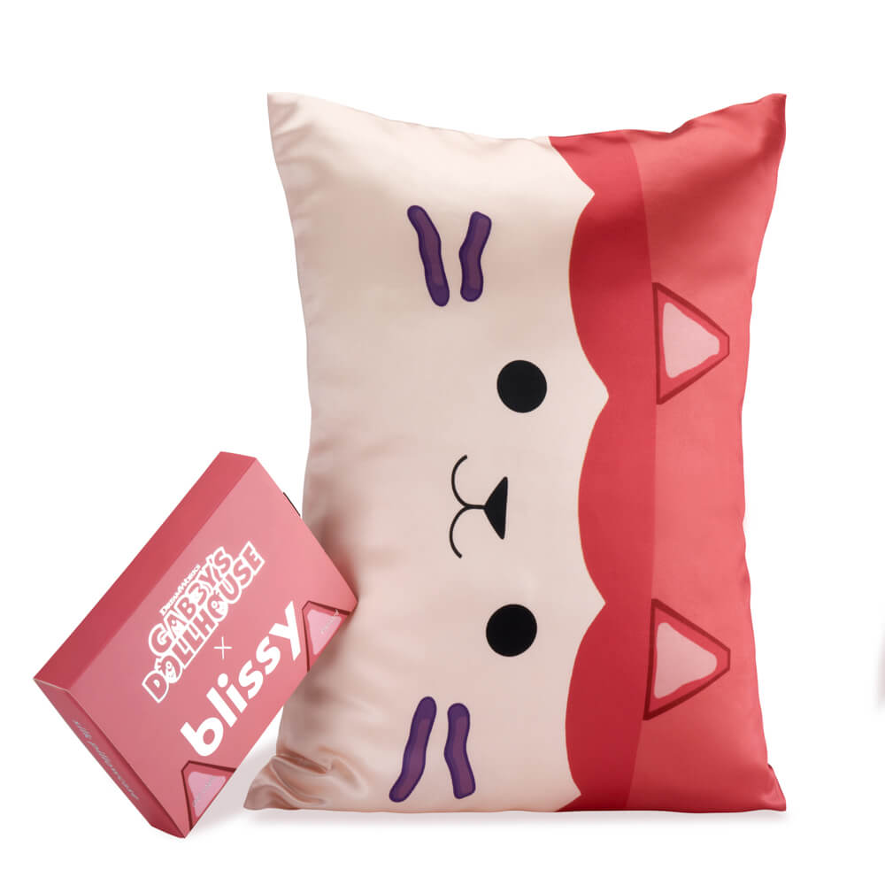 Blissy Gabby'S Dollhouse Silk Pillowcase Detail –