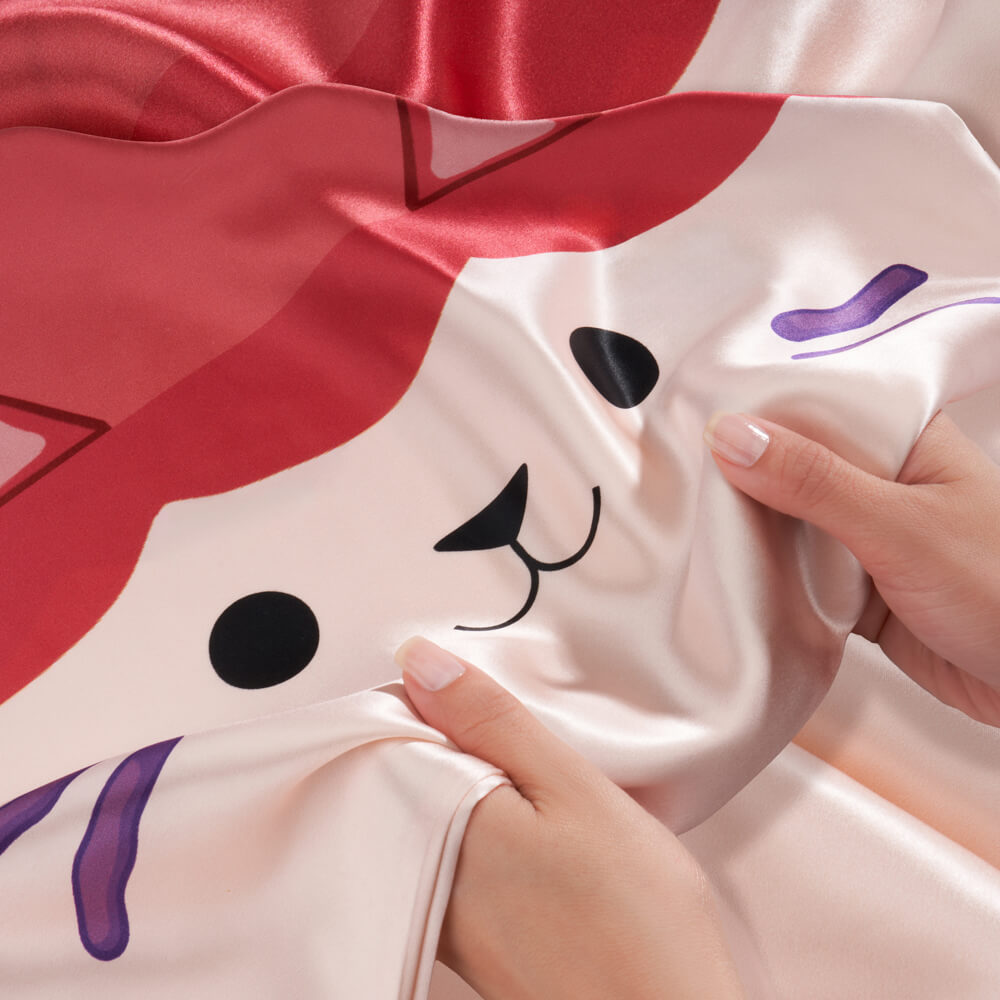 Blissy Gabby'S Dollhouse Pillowcase Lifestyle – Mulberry Silk