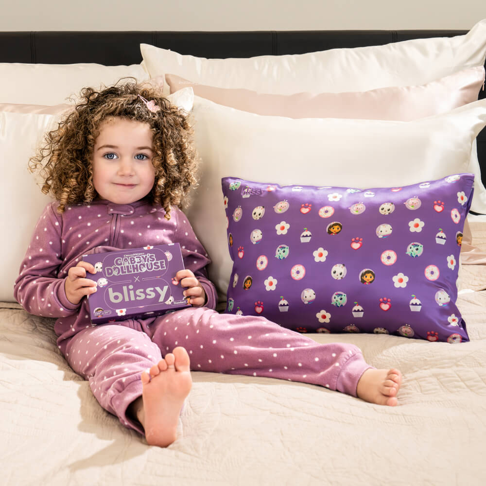 Blissy Mulberry Silk Pillowcase – Gabby'S Dollhouse Queen