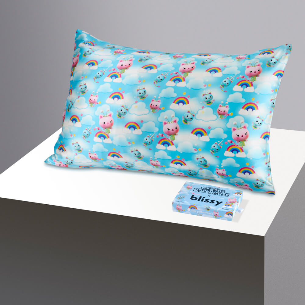 Blissy Gabby'S Dollhouse Pillowcase – 22 Momme Mulberry Silk, 100% Silk