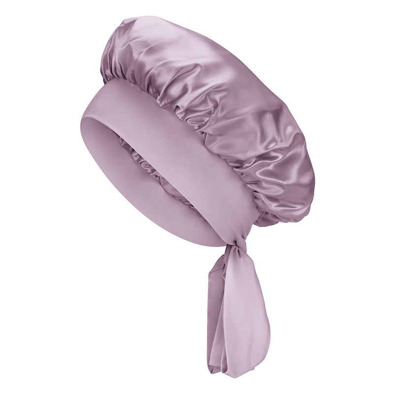 100% Mulberry Silk Blissy Silk Bow Bonnet – Blissy Premium Silk