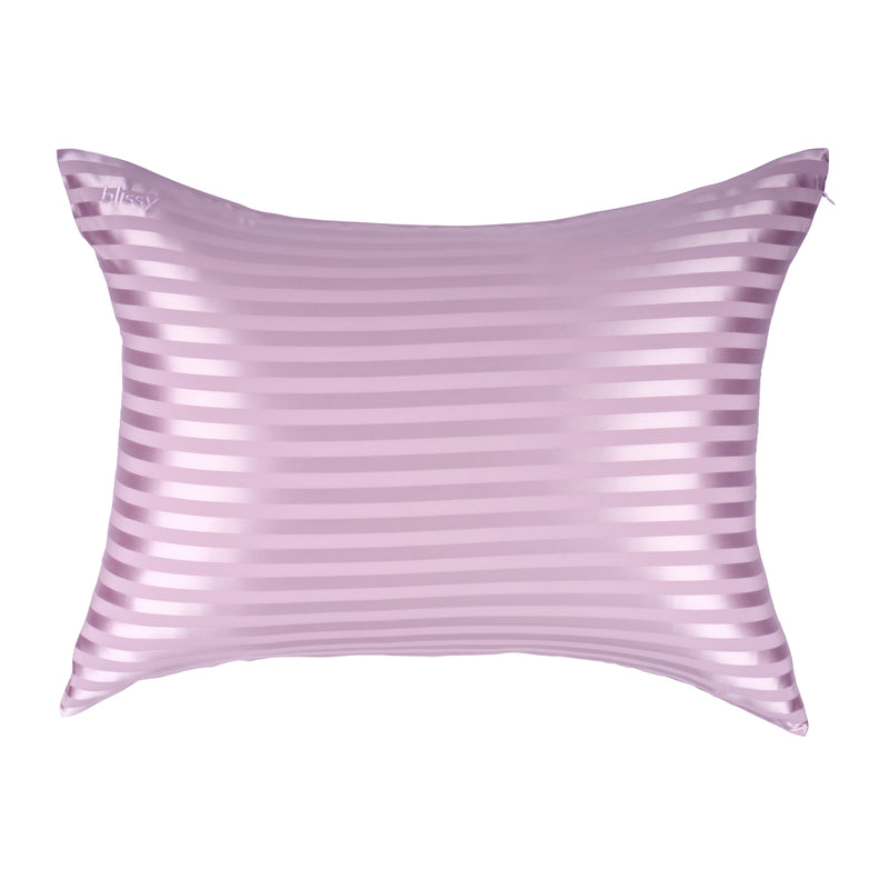 Pillowcase - Lavender Striped - King