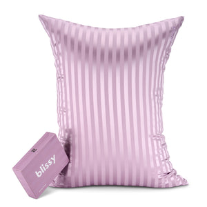 Pillowcase - Lavender Striped - Standard