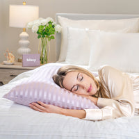 Pillowcase - Lavender Striped - Standard