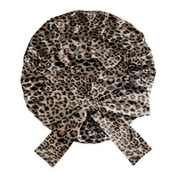 Blissy Bow Bonnet - Leopard