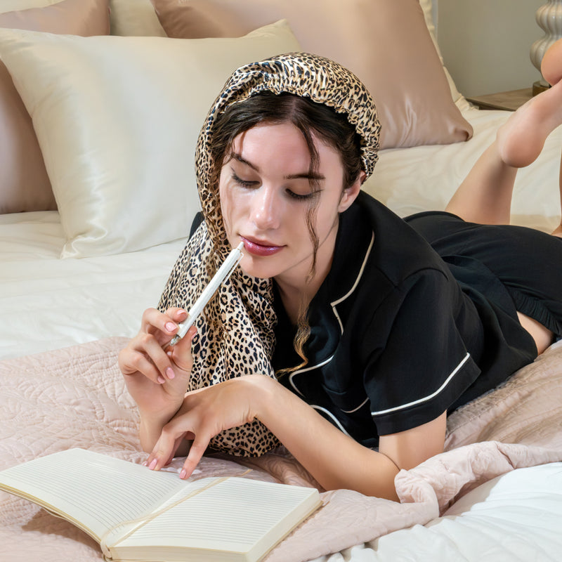 Blissy Cascade Bonnet - Leopard