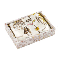 Pillowcase - Nicole Miller - NY to Paris - King