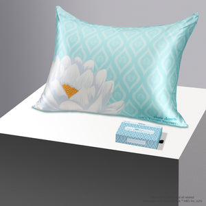 Pillowcase - White Lotus - Paradise Lotus - Standard