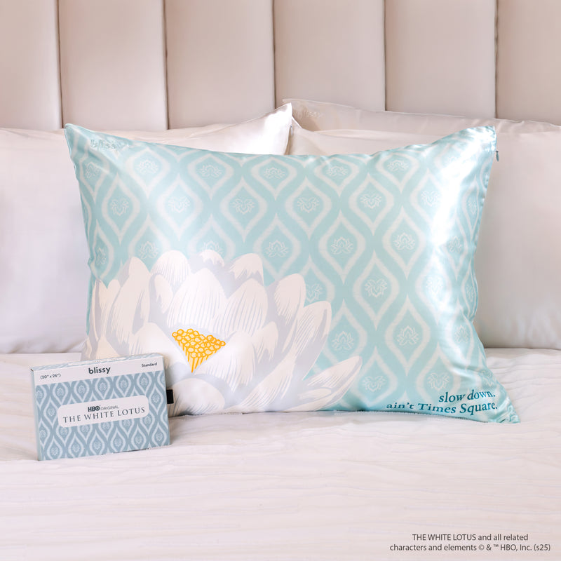 Pillowcase - White Lotus - Paradise Lotus - Standard