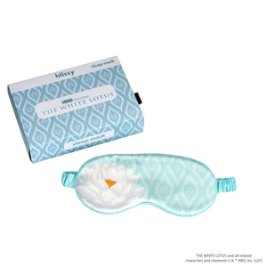 Sleep Mask - White Lotus - Paradise Lotus