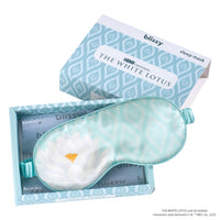 Sleep Mask - White Lotus - Paradise Lotus