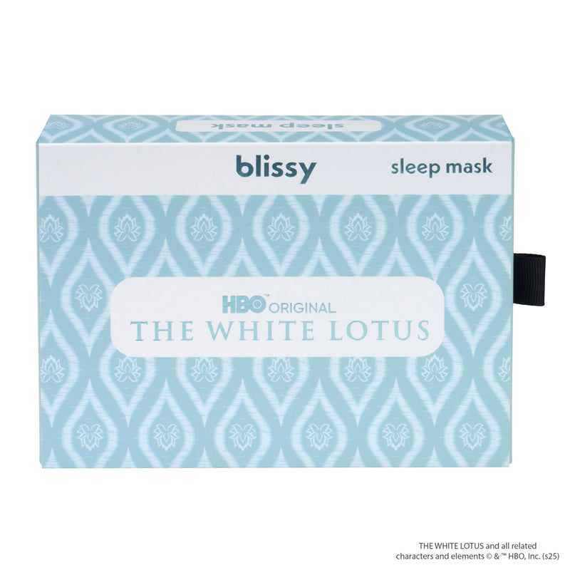Sleep Mask - White Lotus - Paradise Lotus
