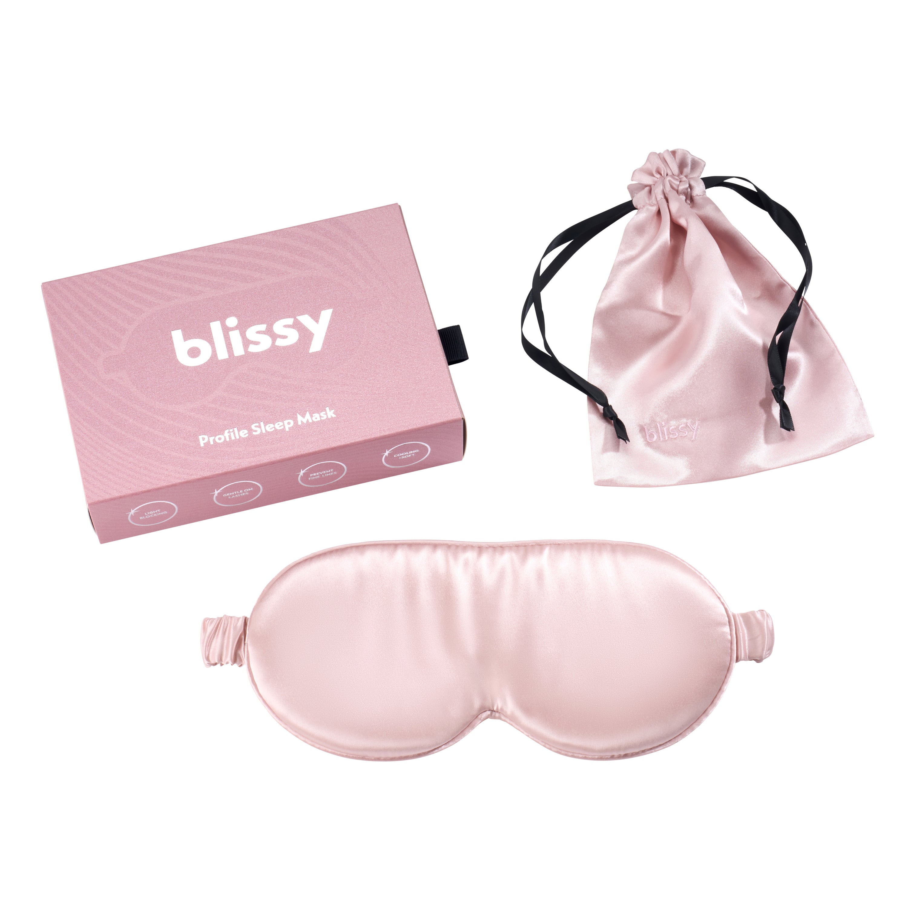 Sleep Mask - Pink - Profile