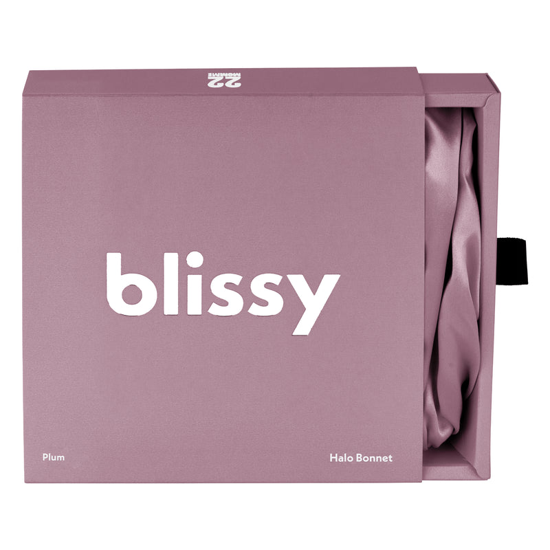 Blissy Halo Bonnet - Plum