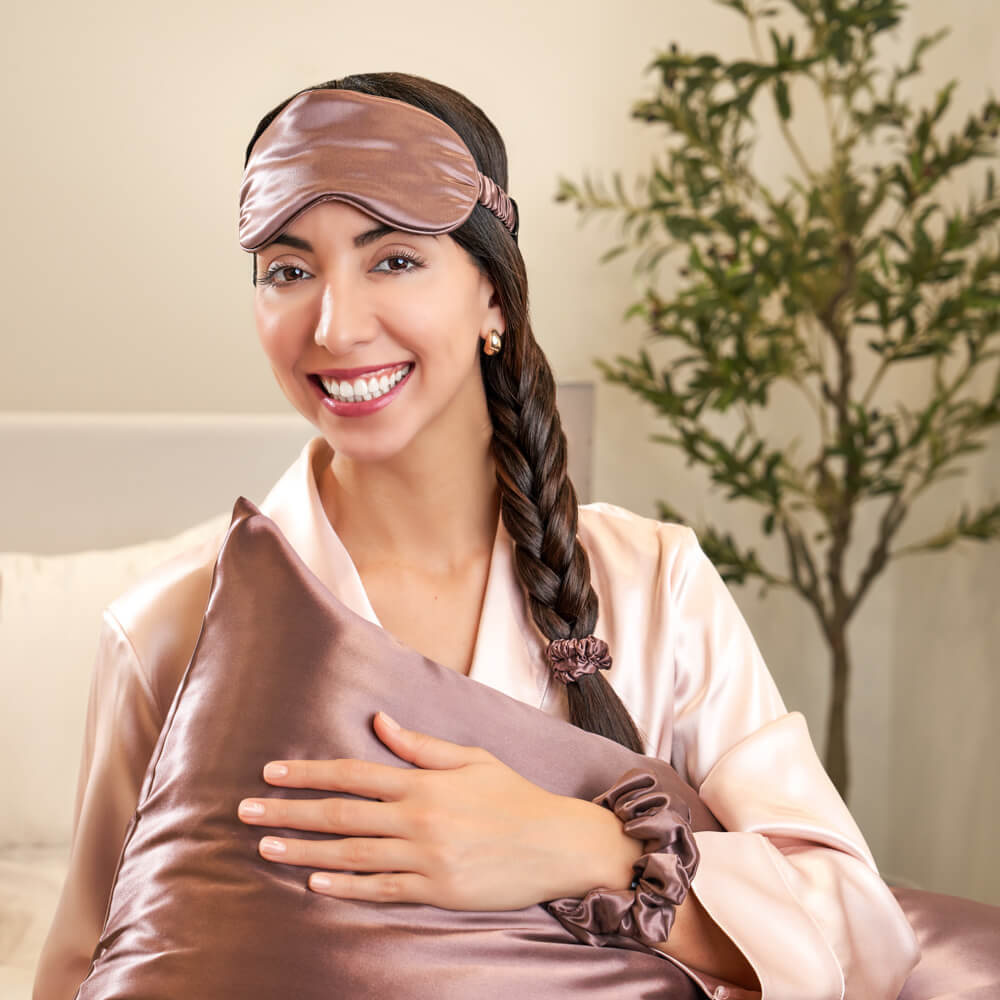 Plum Mulberry Silk Blissy Dream Set – Blissy Standard