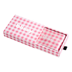 Pillowcase - Rose Gingham - Standard