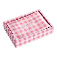Pillowcase - Rose Gingham - Standard