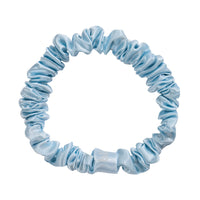 Blissy Skinny Scrunchies - Sky Blue
