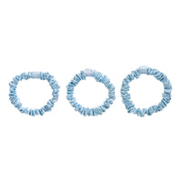 Blissy Skinny Scrunchies - Sky Blue