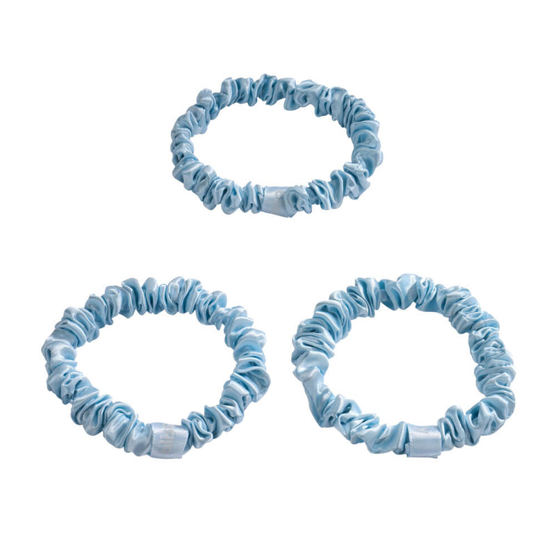 Blissy Skinny Scrunchies - Sky Blue