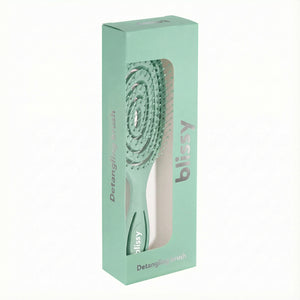 Teal Mulberry Silk Blissy Detangling Brush – Blissy