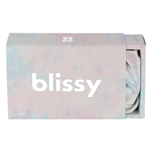 Tie Dye Mulberry Silk Blissy Bow Bonnet – Blissy