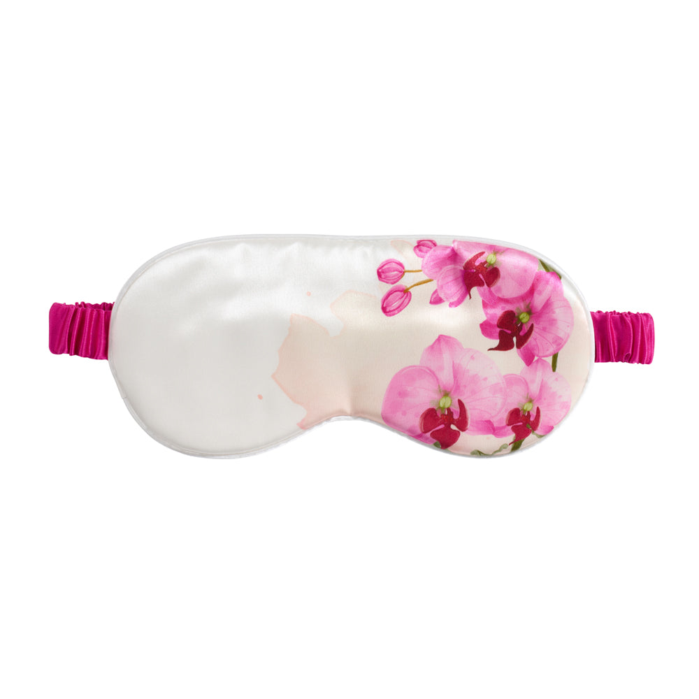 Blissy Zodiac Flower Sleep Mask Lifestyle – Mulberry Silk